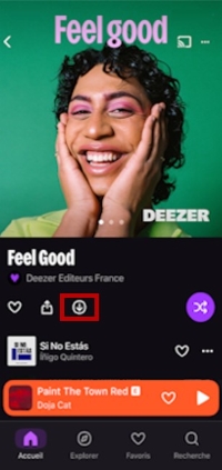 télécharger musique Deezer sur téléphone