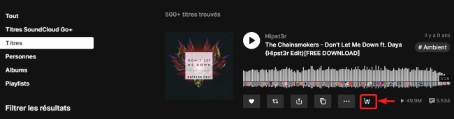 télécharger les chanson SoundCloud