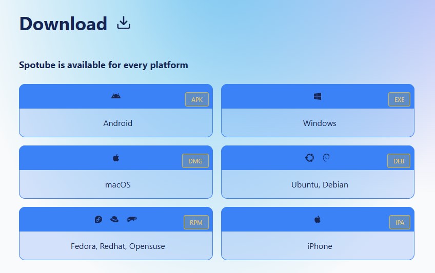 télécharger spotube