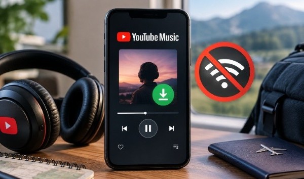 YouTube music hors connexion