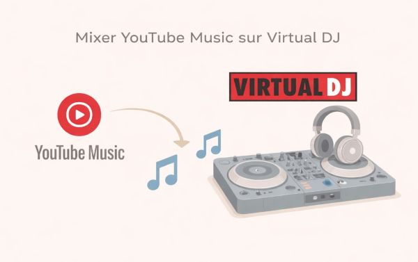youtube music et virtual dj