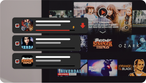 support fast and bacth download