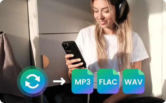 convert spotify music to mp3, flac, wav, aac, m4a, and m4b